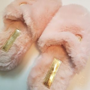 Pink Michael Kors Slippers